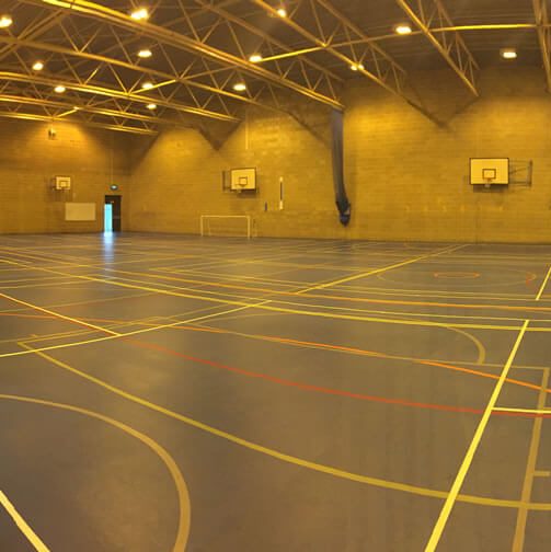 sports-hall Middlewich sports hall